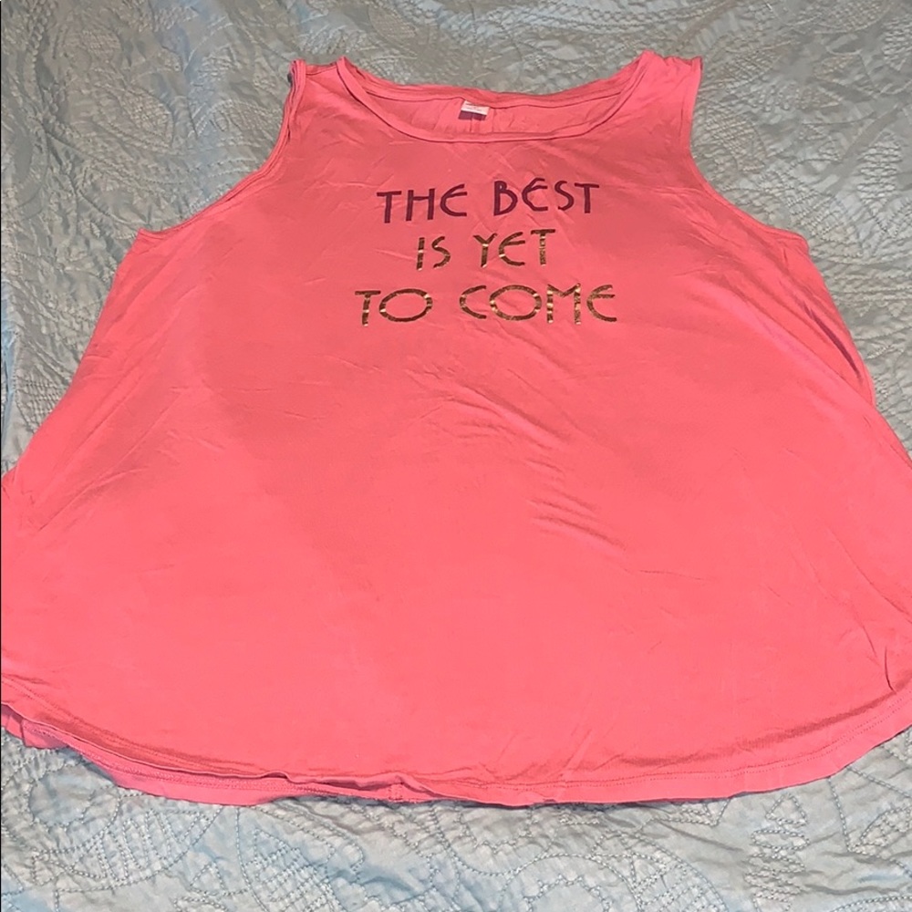 🌻“The Best Is Yet To Come” Luxe Tank🌻